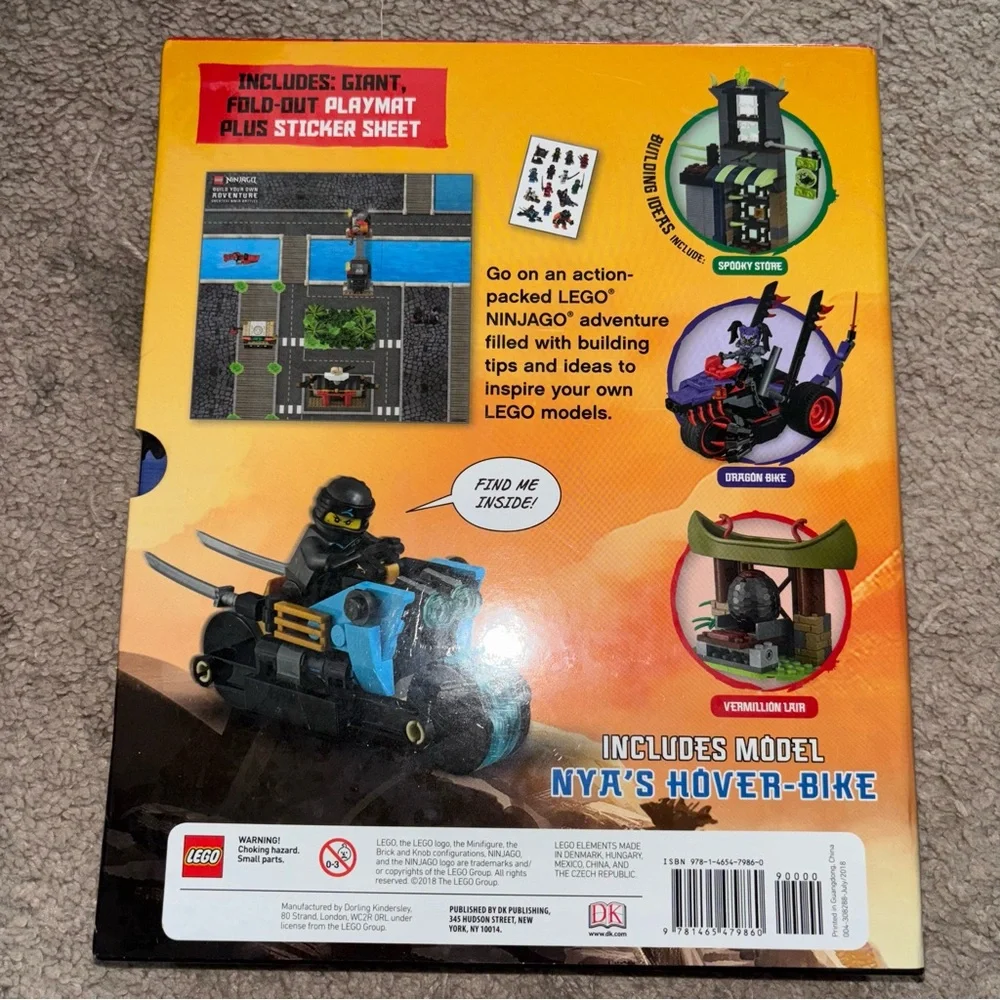 NIP LEGO Ninjago Adventure Set with Nya Minifigure
